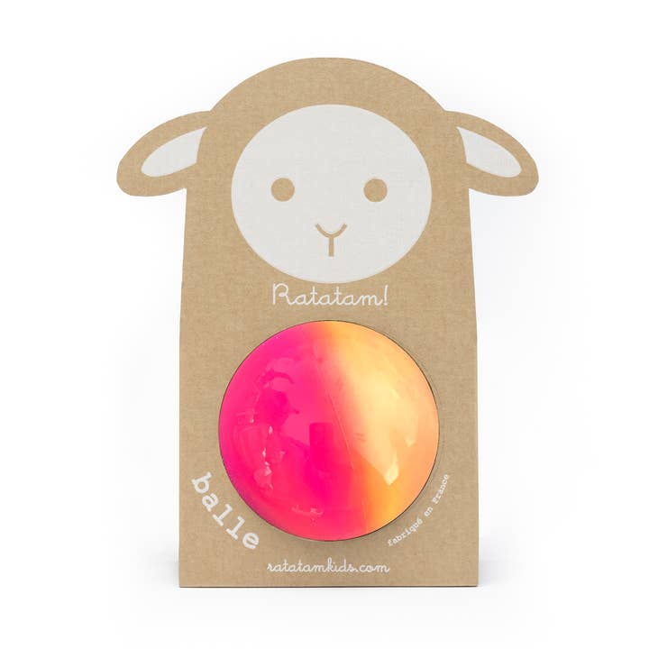 Ratatam! - Wholesale Classic toy – Kids - PINK & ORANGE 10CM GUM BALLOON0