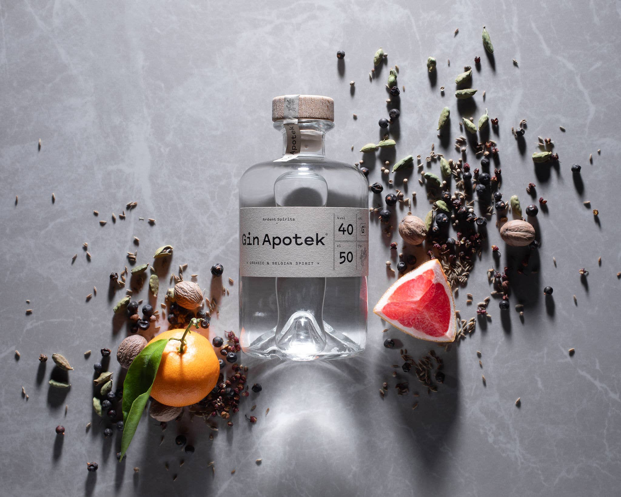 Ardent Spirits - Wholesale Gin - Gin Apotek Bio 50 cl1