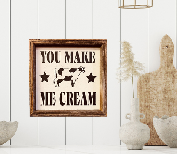 Reclaimed Woodworks Home Decor – Sinal por atacado – Placa Engraçada "Fazes-me Derreter" DECORAÇÃO DE PAREDE RÚSTICA3