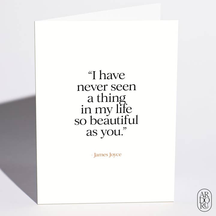 Love Card - "James Joyce" #2 for wholesale by ArdorU