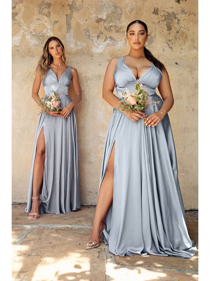 Tux-USA® - Wholesale Gown - Women's - Sofr Satin A-Line Dress - 31