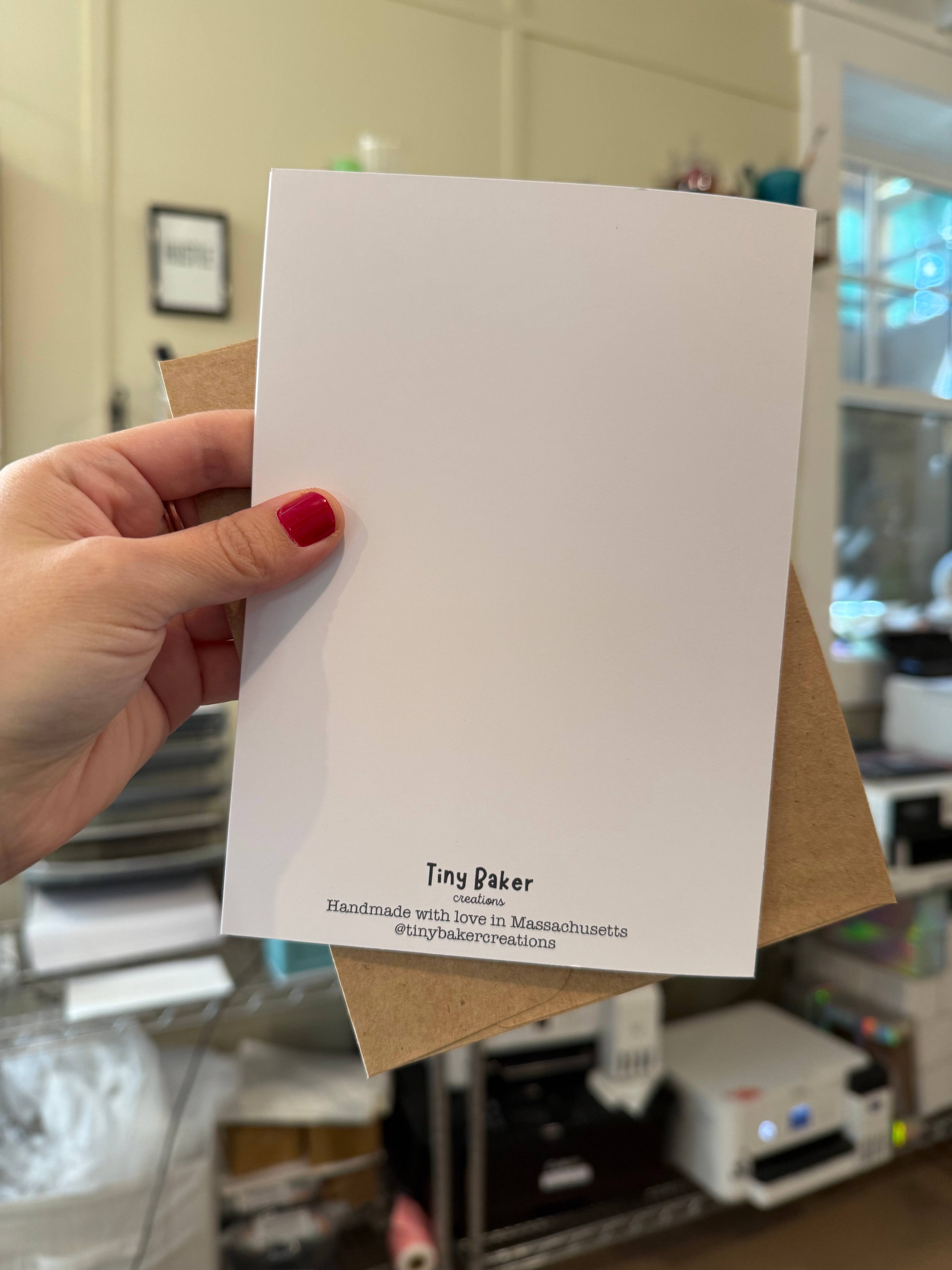 Tiny Baker Creations - Wholesale Father's Day Card - White Lotus Father’s Day Card | Card for Dad | Pop Culture4