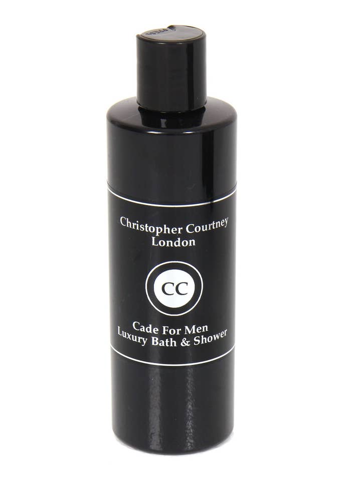 Gel de baño y ducha de lujo Cade For Men 250ml para venta al por mayor de Christopher Courtney