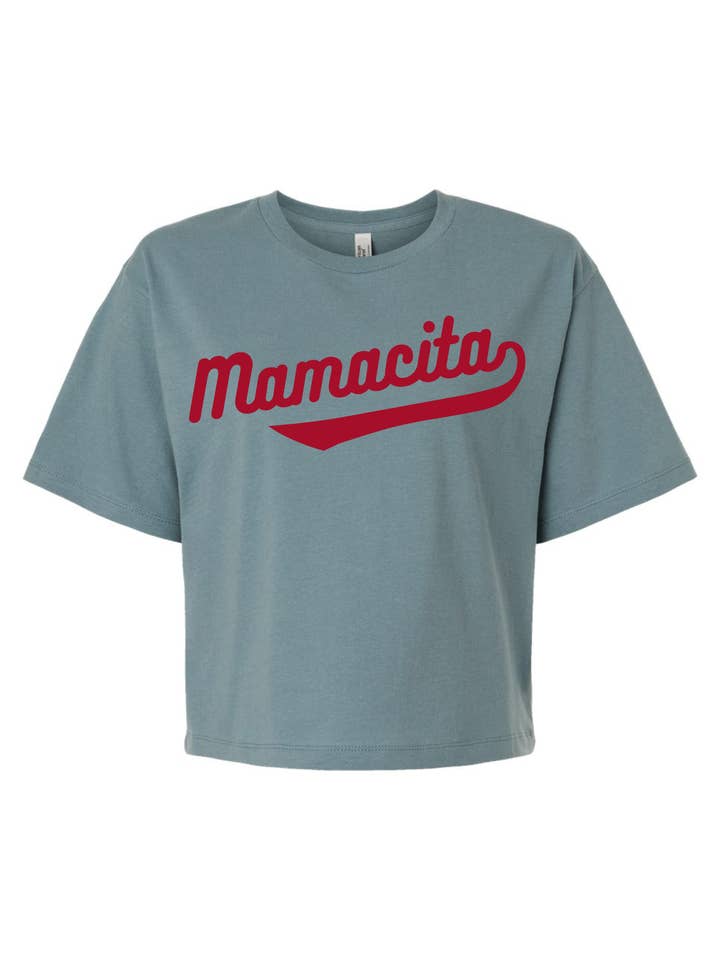 MAMACITA CROPPED TEE for wholesale by Summer Tees