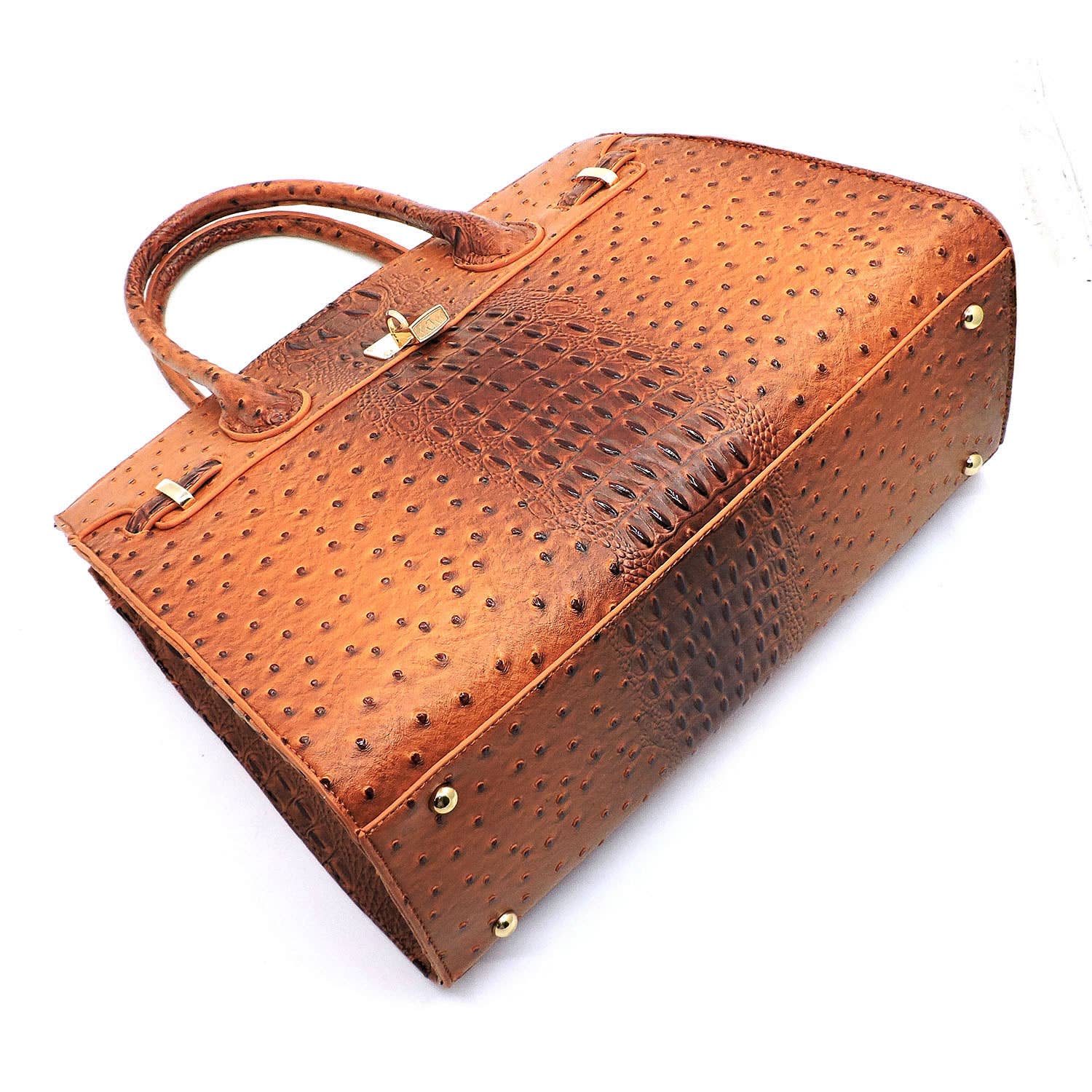 M&M HANDBAGS, LLC. - Wholesale Laptop Bag - Unisex - OS1096 Ostrich Croc Padlock 2-in-1 Satchel12