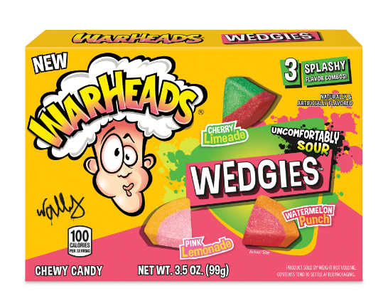 iSweet.ca - Wholesale Gummy - VS - Theater Box - Warheads Wedgies 3,5 oz X 120