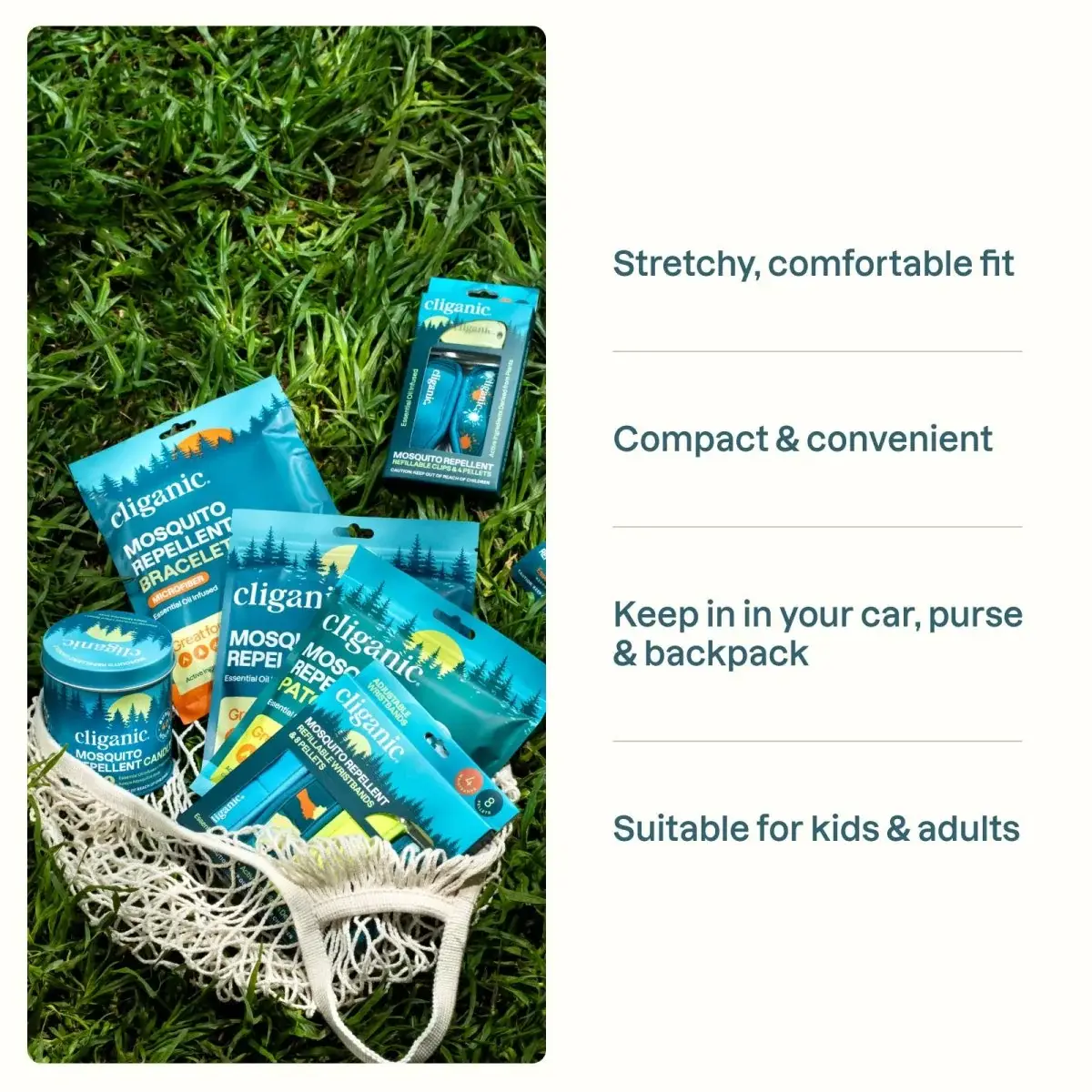 Cliganic - Wholesale Insect Repellent - Mosquito Repellent Bracelets4