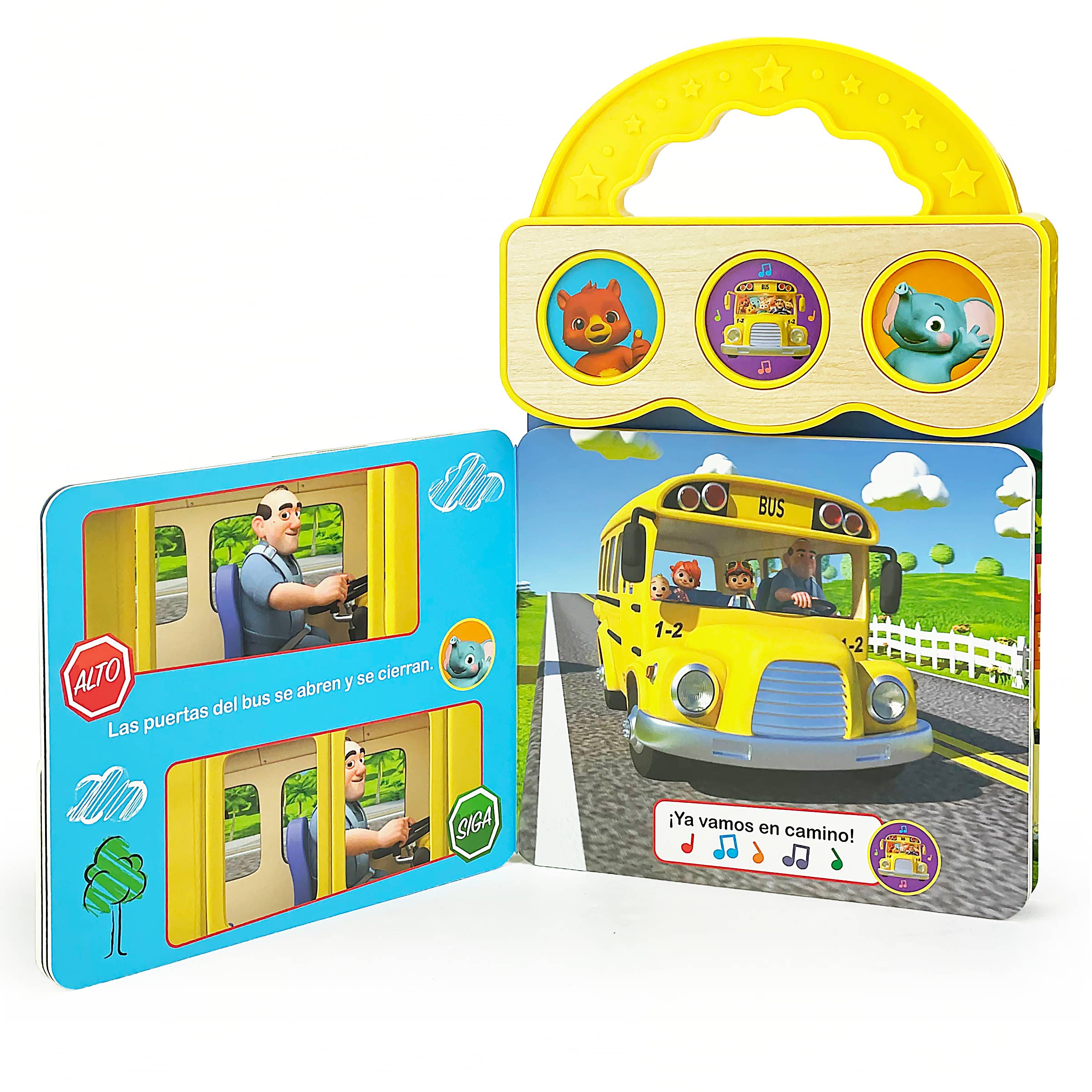 Cottage Door Press - Wholesale Baby & Toddler Book (0-2) - Cocomelon Las ruedas del bus / Wheels on the Bus (Spanish)3