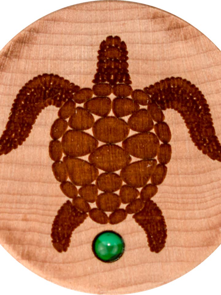 Boîte à rêves en bois de tortue de mer pour la vente par Woodcutts Inc.