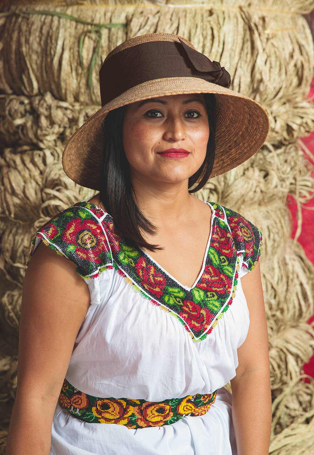 Tula - Wholesale Straw Hat - Women's - Somerset Brown Bow2