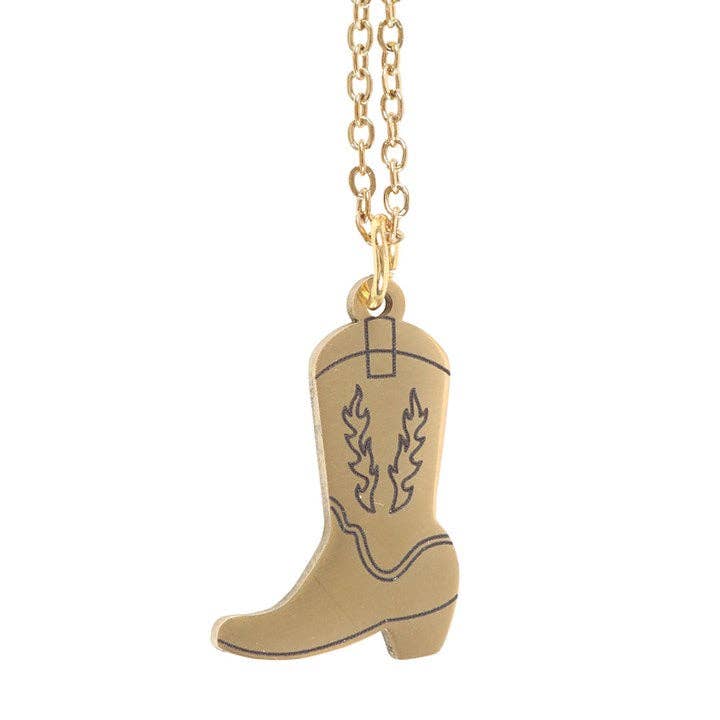 Something Different Wholesale – wholesale Everyday greeting card – Cowboy Boot Necklace on Greeting Card4