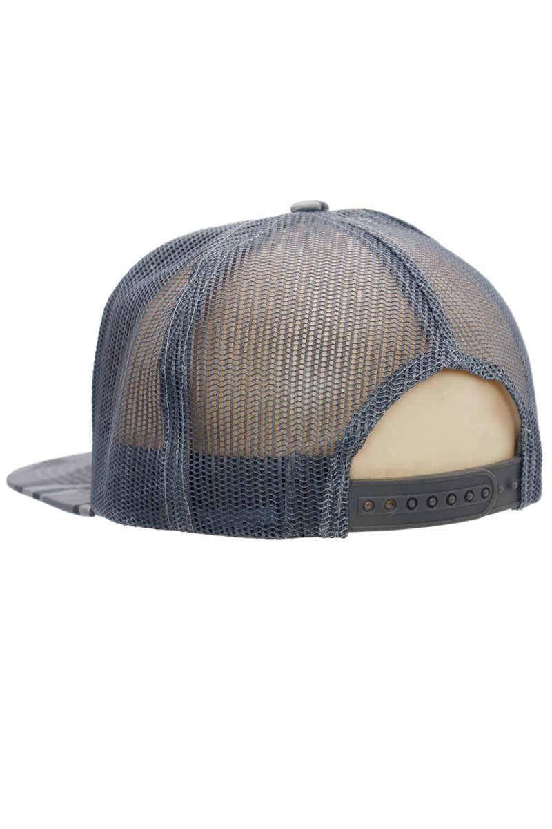 Cap Zone - Wholesale Trucker Hat - Unisex - Dallas Star Patch Camo Poly Flat Bill Trucker Hat2