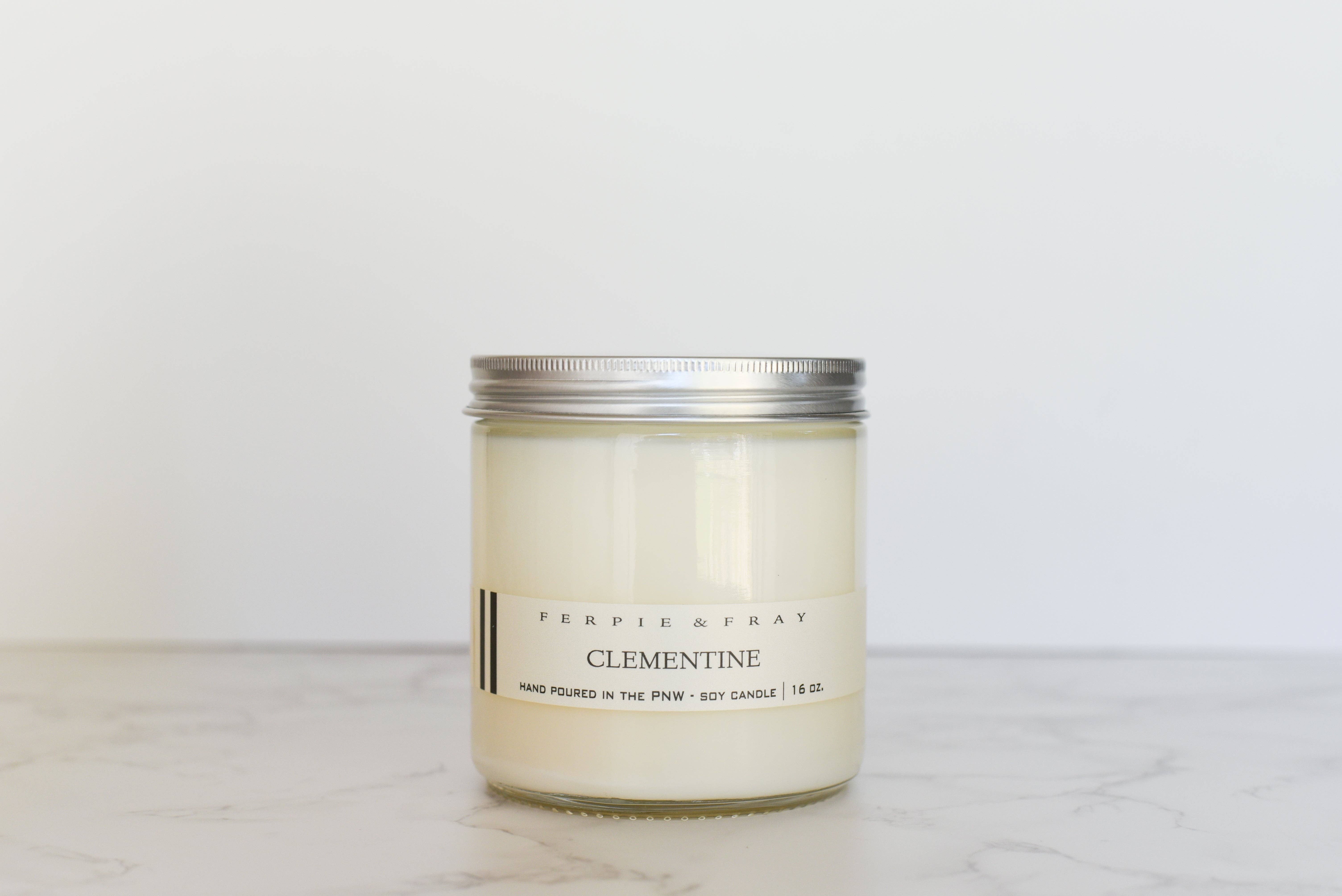 Ferpie + Fray - Wholesale Jar/Filled Candle - Clementine0