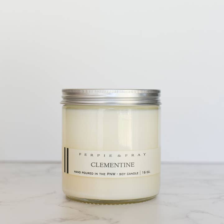 Ferpie + Fray - Wholesale Jar/Filled Candle - Clementine