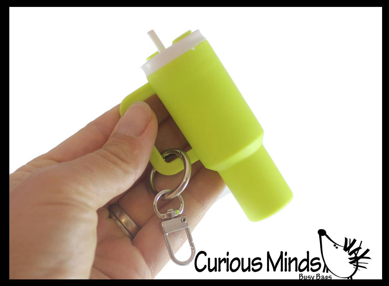 Curious Minds Toys – wholesale Nyckelringar - Dam – Små mini-bägare läppbalsamhållare - plastbehållare1