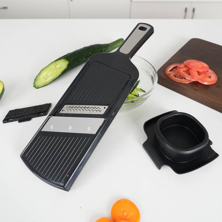 Menastyl - Wholesale Grater - Mandoline with black plastic handle3