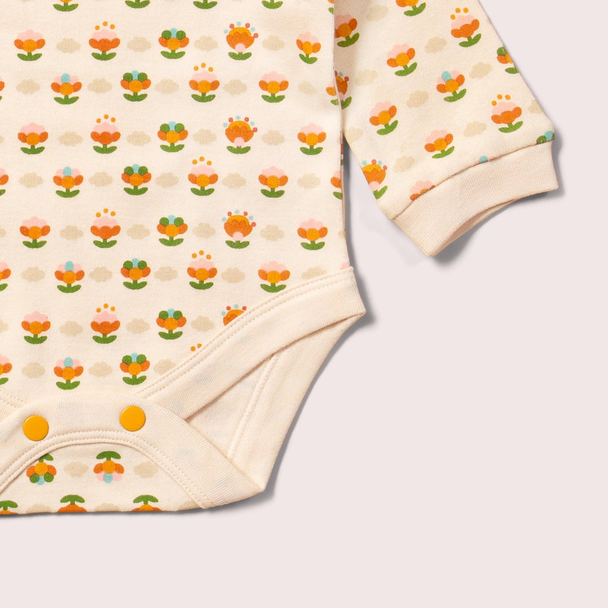 Little Blooms Organic Baby Bodysuit Set - 2 Pack for wholesale on Faire5