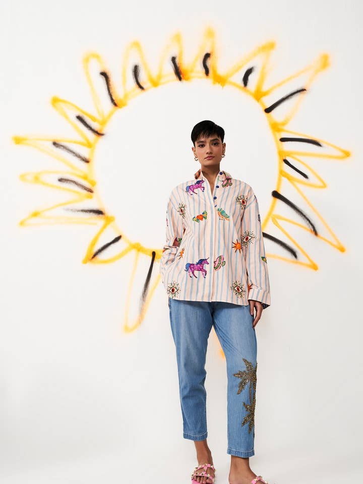 Camisola Raeya por atacado de VERB BY PALLAVI SINGHEE