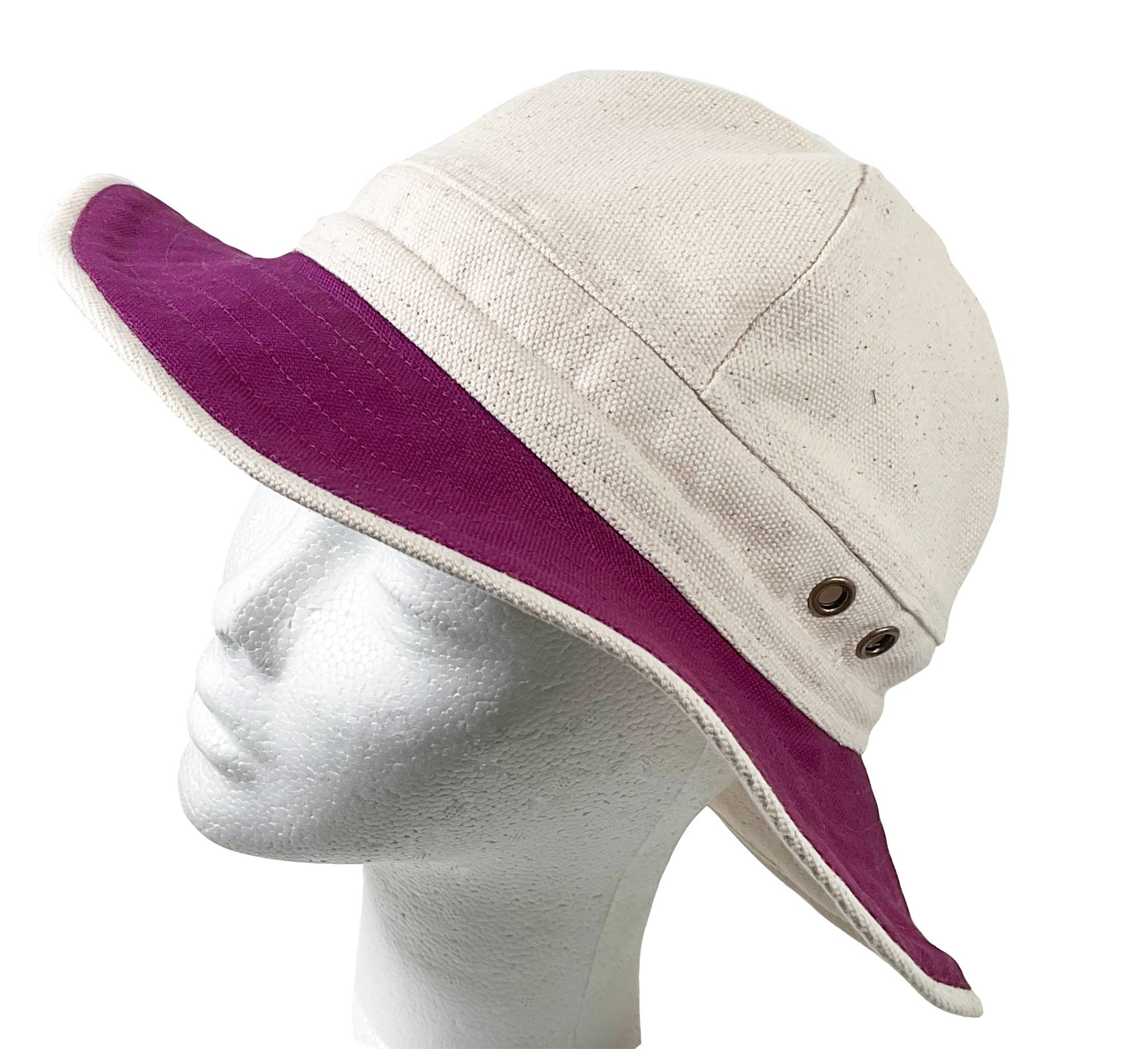 DCP Designs - Wholesale Bucket Hat - Women's - Cotton Canvas Sunhat Hat: The Sunwalker: Code HCB1