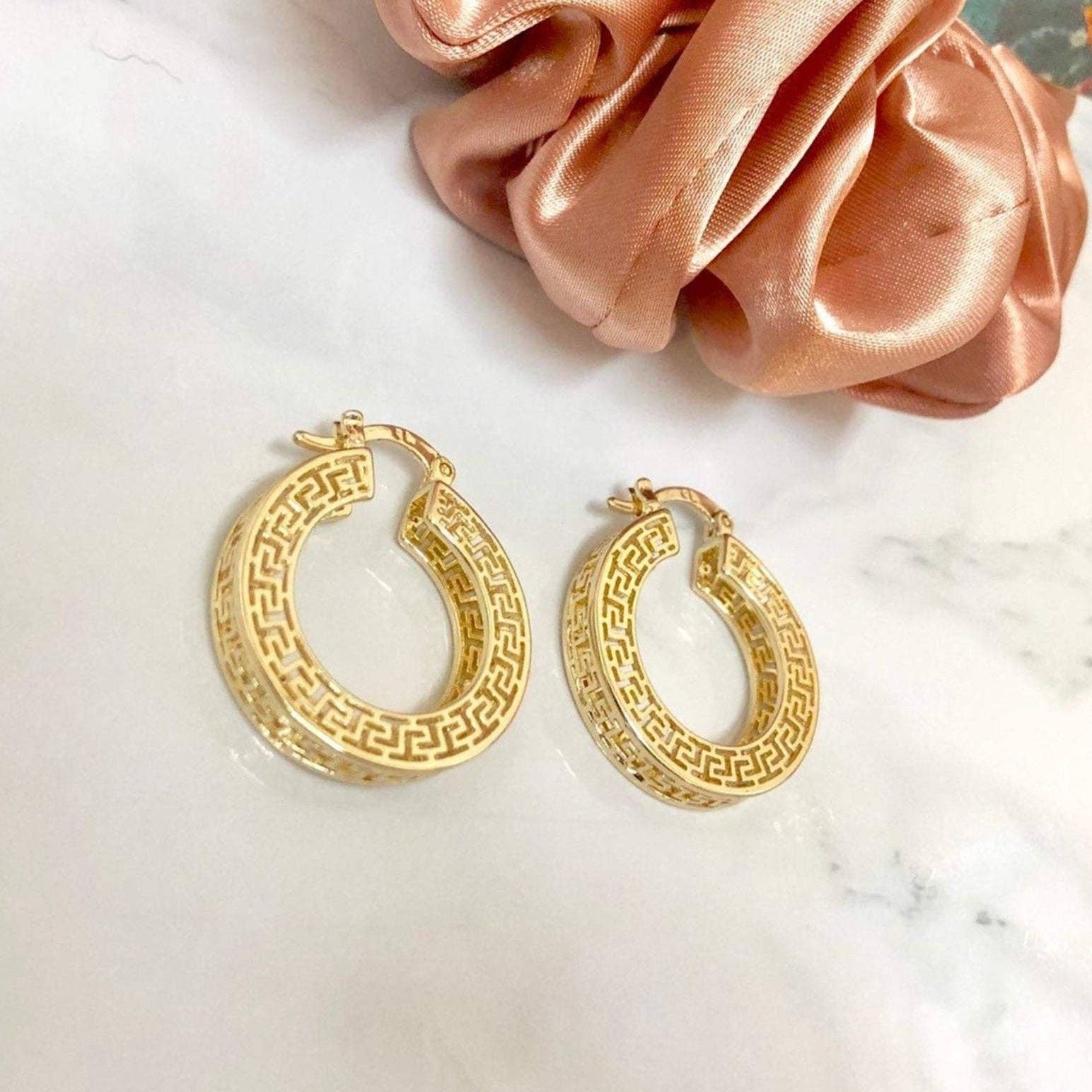 The Views & Co - Wholesale Hoop Earrings - Egyptian Hoop3