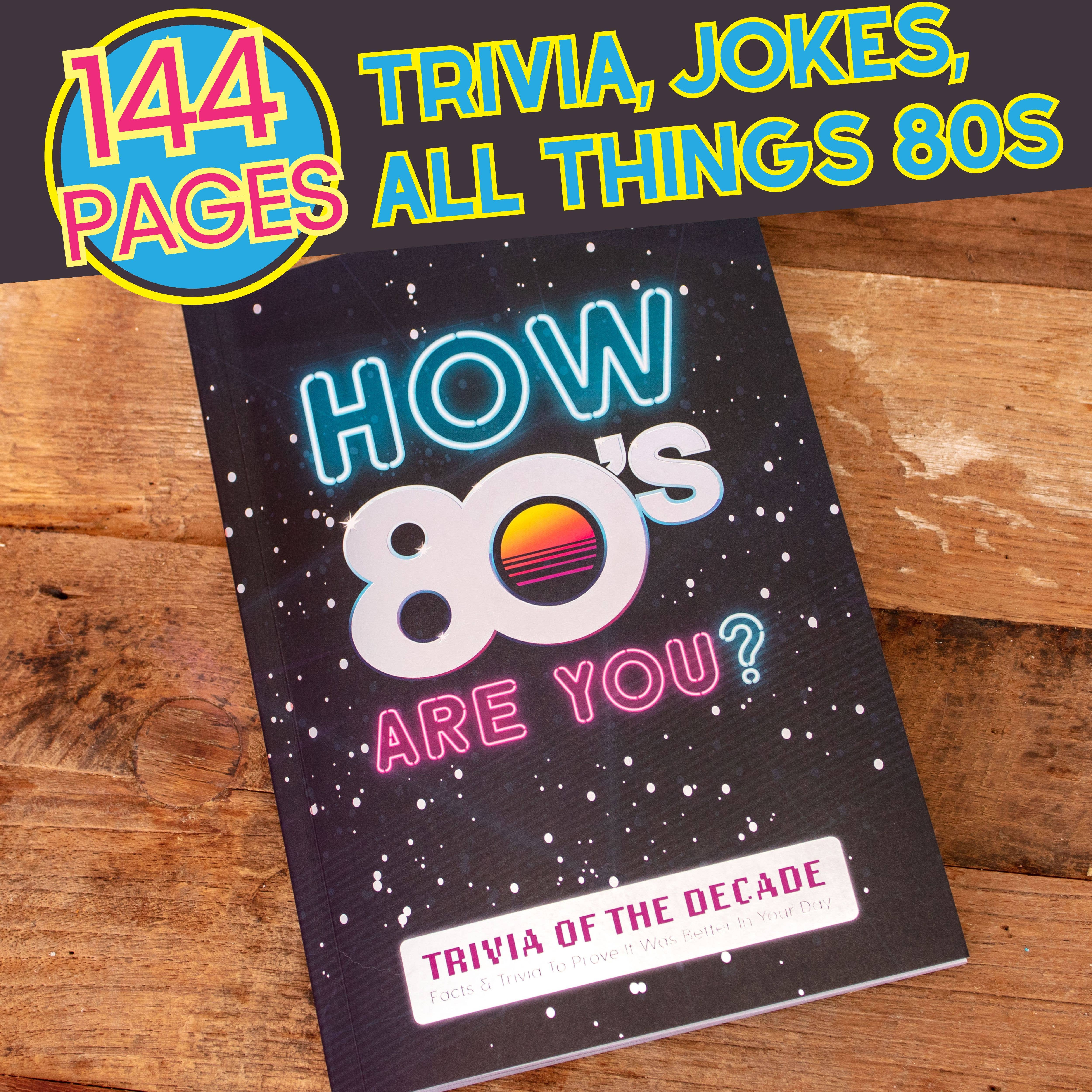 Boxer Gifts - Wholesale Humor - How 80s Are You? Trivia Gift Books3