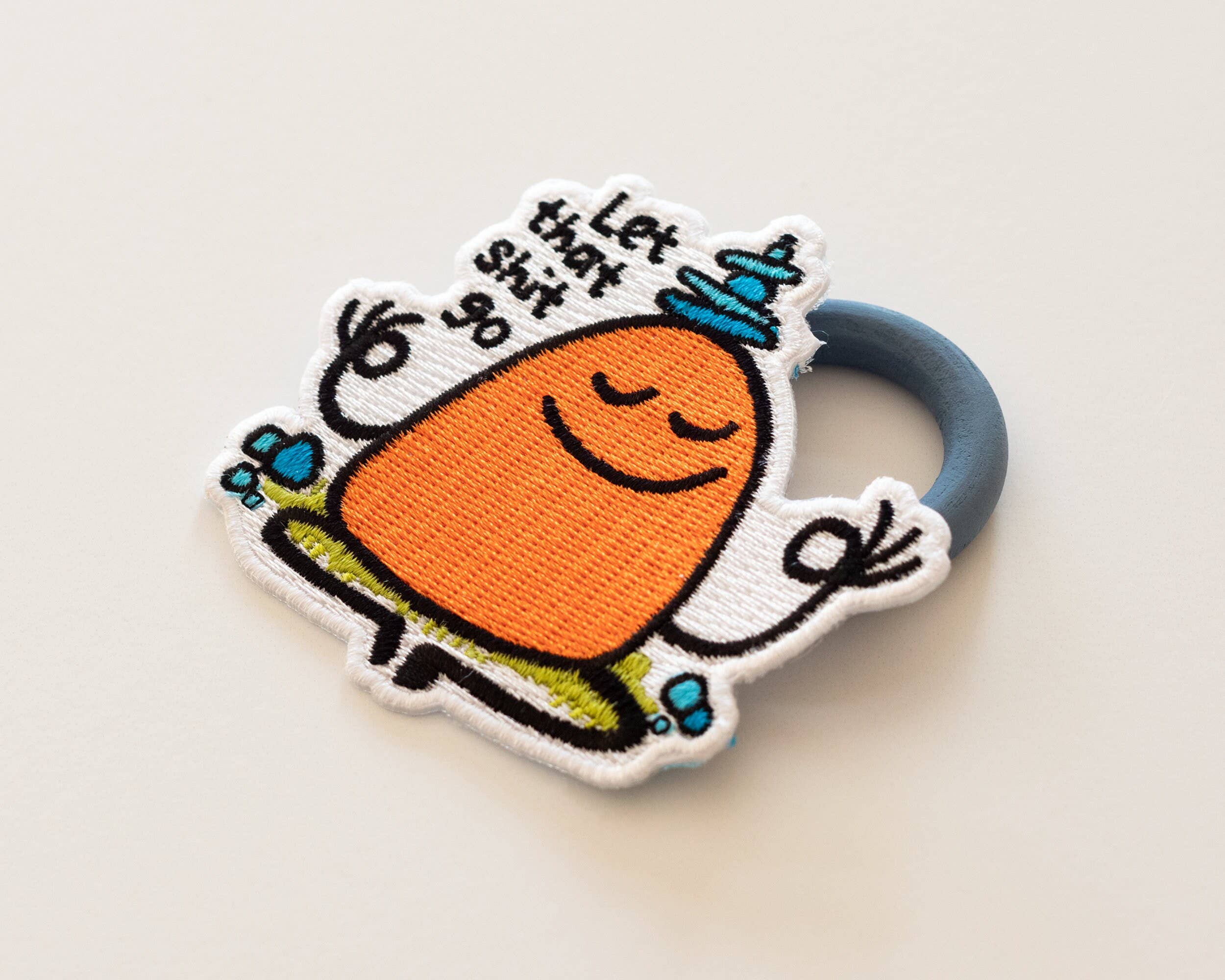 RippleSplash Studio - Wholesale Patch - Let That Shit Go Iron-On Patch5