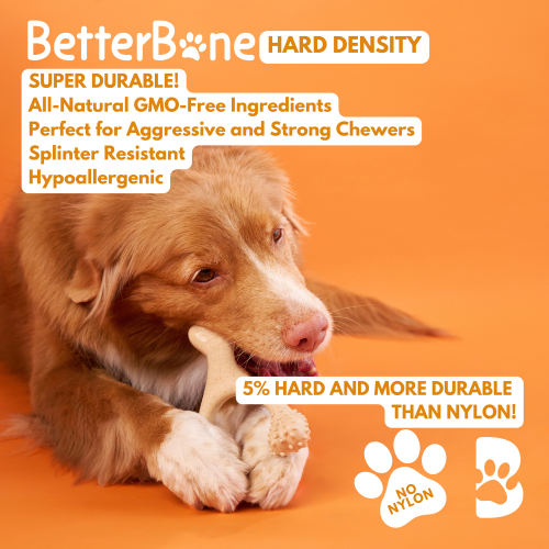 Naomi's Happy Place Shop - Wholesale Pet Chew Toy - Dog - BetterBone HARD CHEW TOY: Natural Ingredients, eco-friendly, and ultra-durable chew for the toughest chewers!7