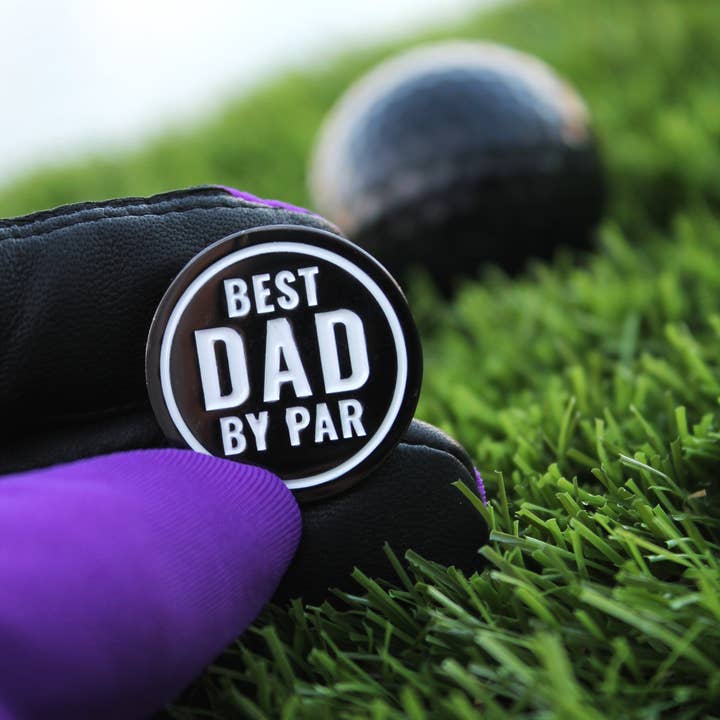 MULLIGAN HOOLIGAN® – wholesale Gag gift/novelty gift – Best Dad by Par Ball Marker 1