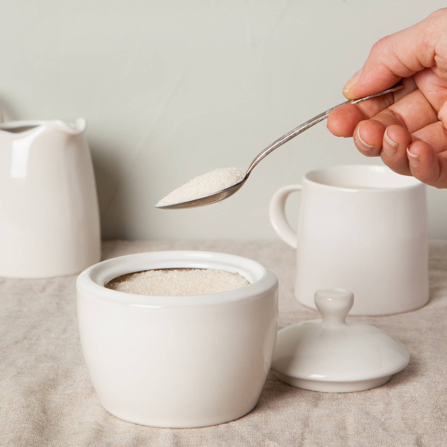 Danica Heirloom - Wholesale Jar - Aquarius Oyster Sugar Pot1