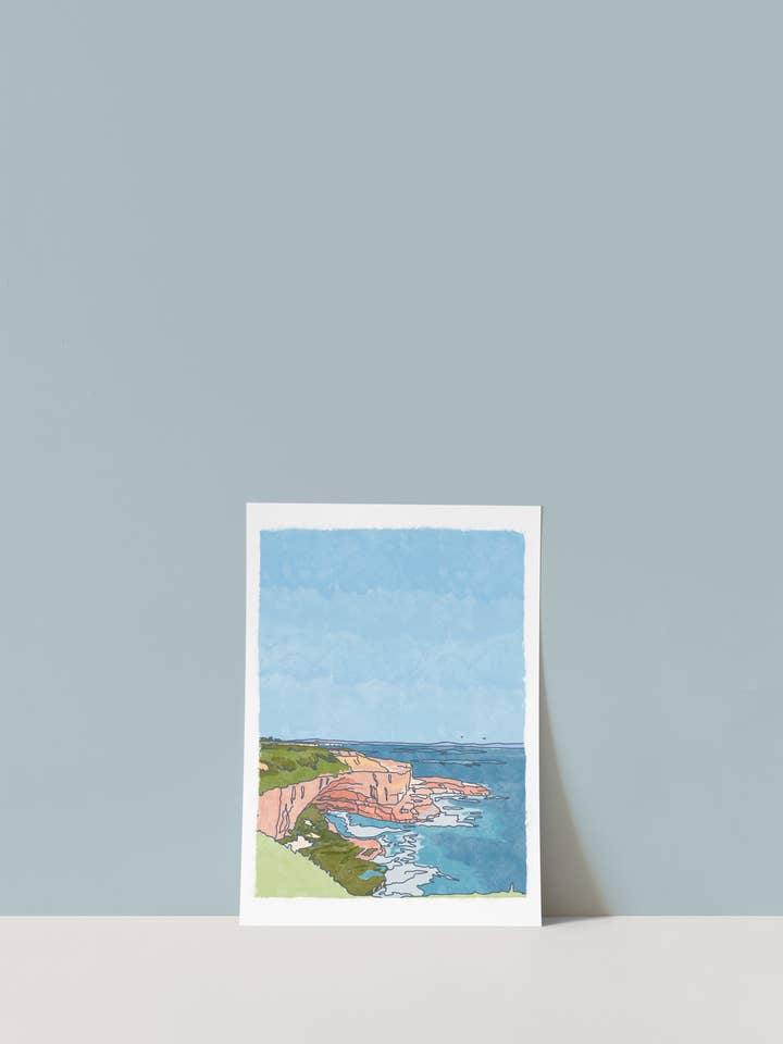 Santa Cruz | Serie dei Parchi della California per la vendita all'ingrosso da parte di Habitat Art Studio