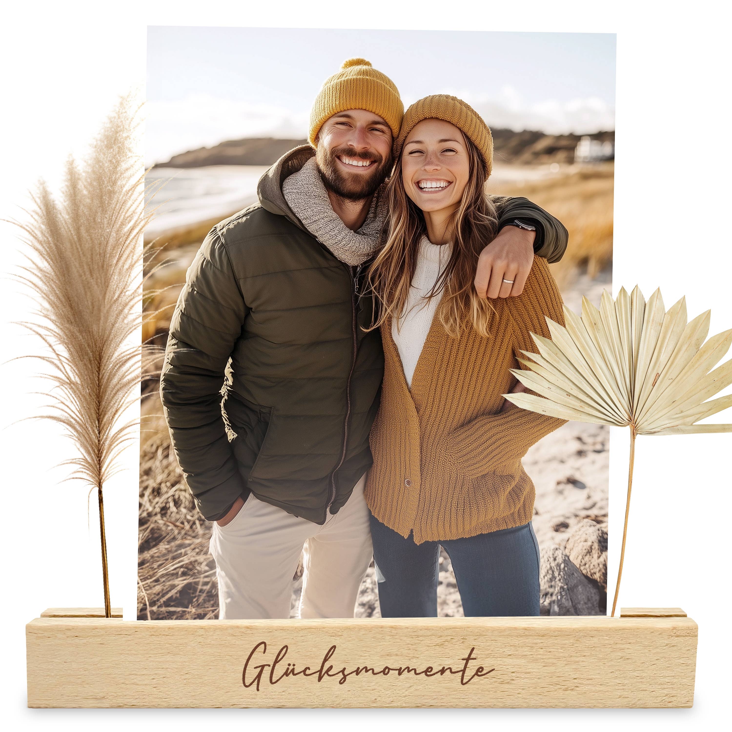 LOViLEE – Moldura por atacado – Momentos de Felicidade | Conjunto com 2 Porta-Cartões | Nº KH-015