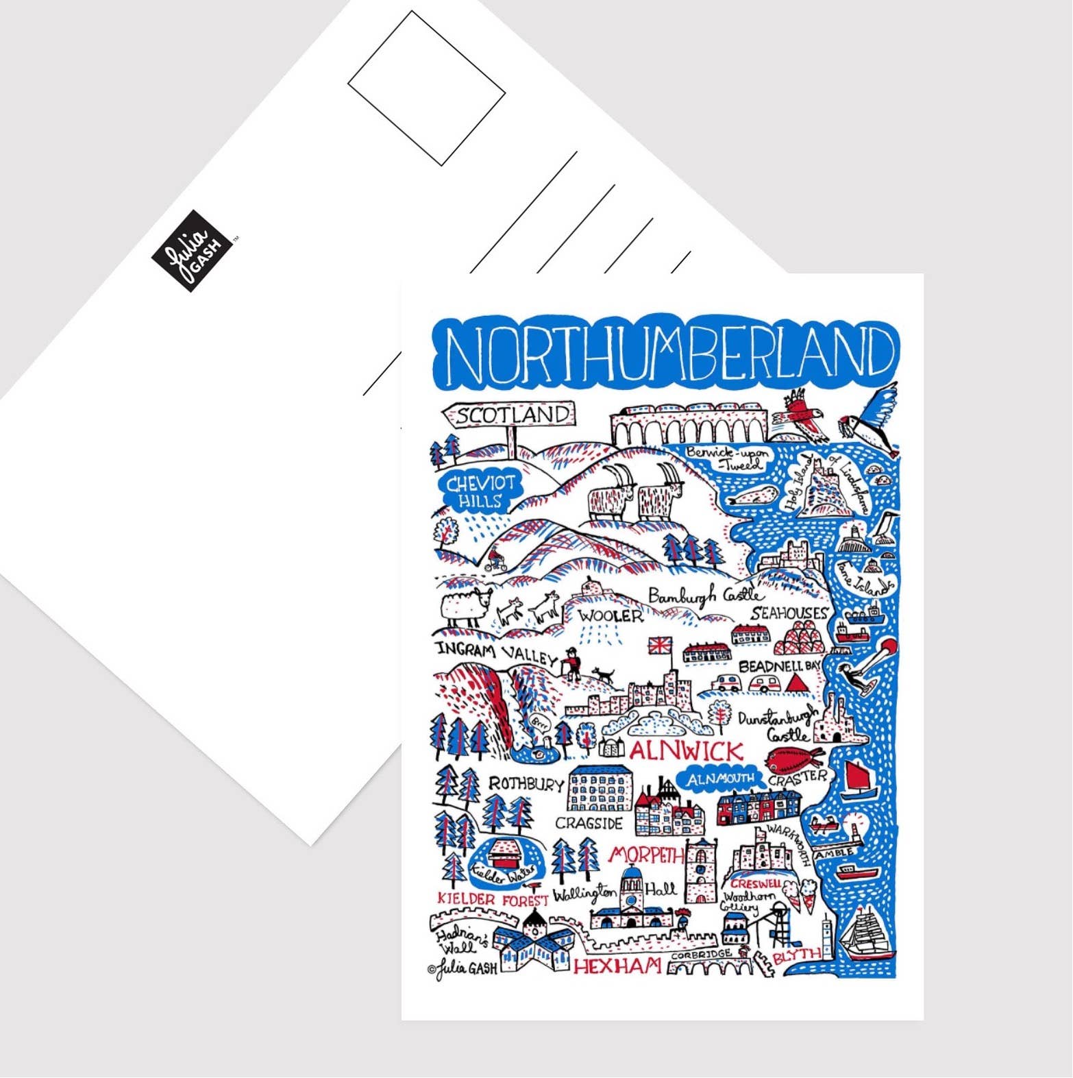 Julia Gash - Wholesale Art Print - Northumberland Prints & Cards3