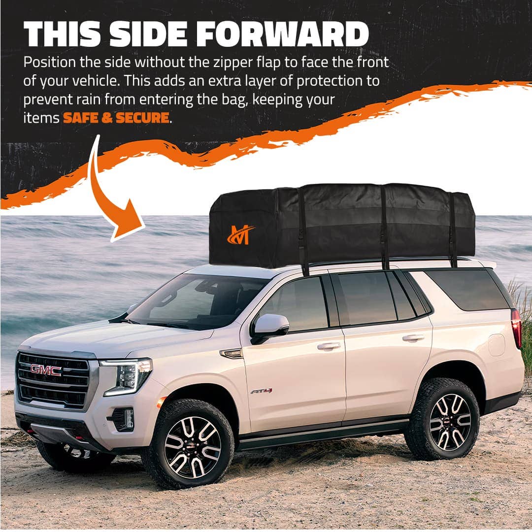 mockins - Wholesale Luggage - 50 Cu Ft Rooftop Bag 85"x50"x20"5