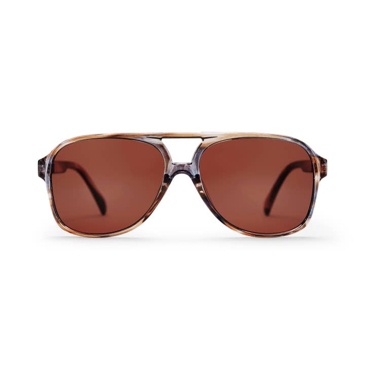 CHPO - Wholesale Sunglasses - Unisex - DALLAS Cigar smoke recycled plastic sunglasses