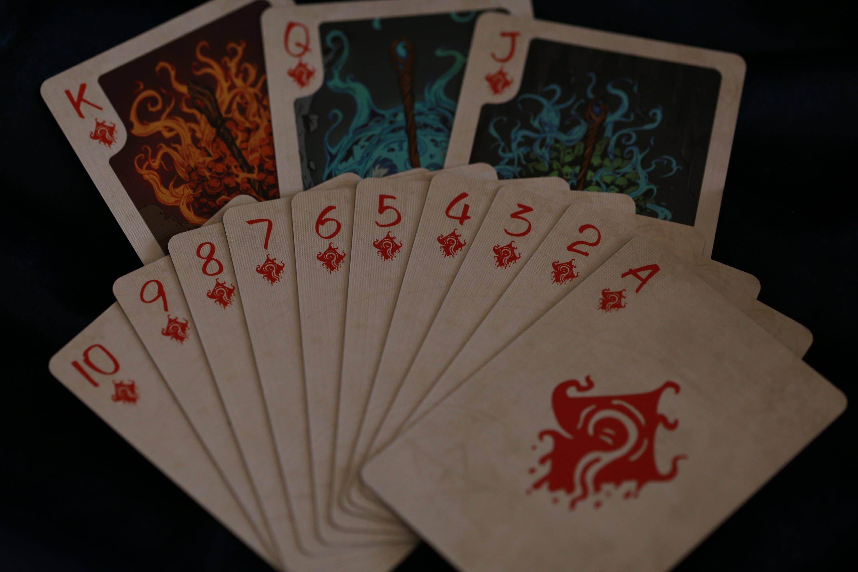 Vermilion Collection - Wholesale Playing Cards - Cthulhu Mythos Comicology (Old Whispers) Playing Cards3