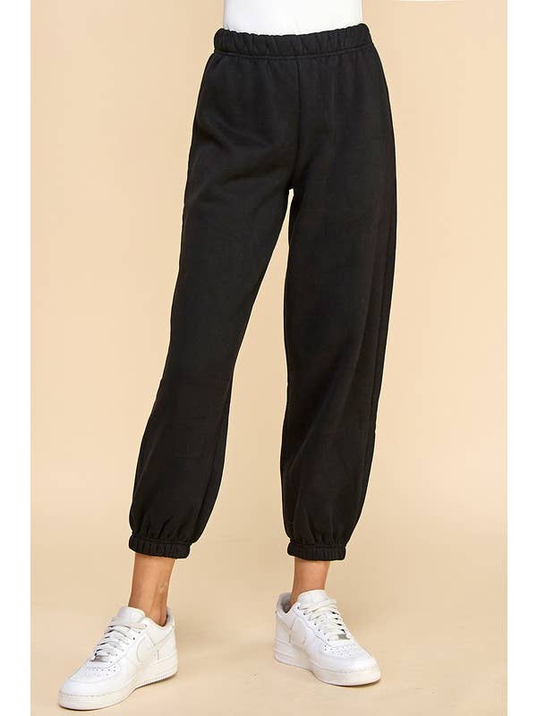TCEC - Wholesale Athletic Sweatpants/Joggers - Women's - CP9942-Elastic Waistband Jogger Sweatpants