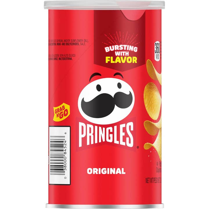 Pringles Potato Crisps Chips, Original, 2.5oz x12 for wholesale by Horizon Top Market