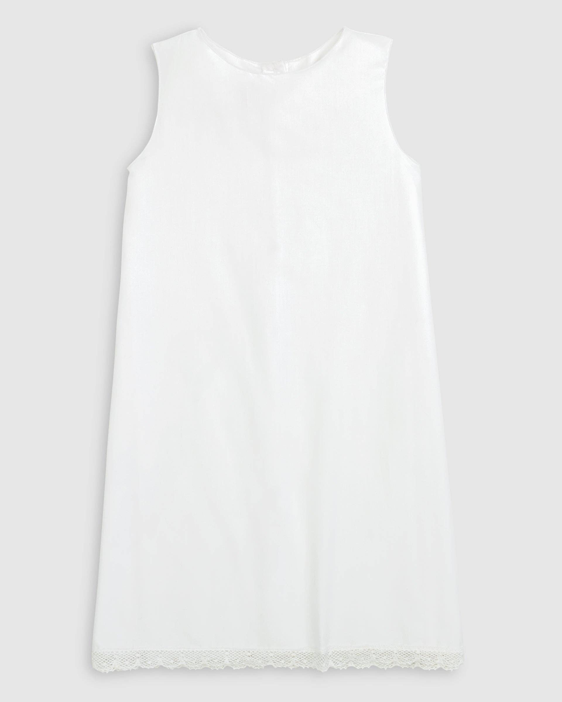 Posh Pickle - Wholesale Dress - Kids - Pemberley Holiday Christmas Hand Embroidered White Heirloom Portrait Dress8