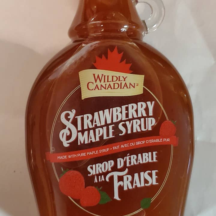 Wildly Canadian - Wholesale Maple Syrup - Strawberry Maple Syrup (250ml)1
