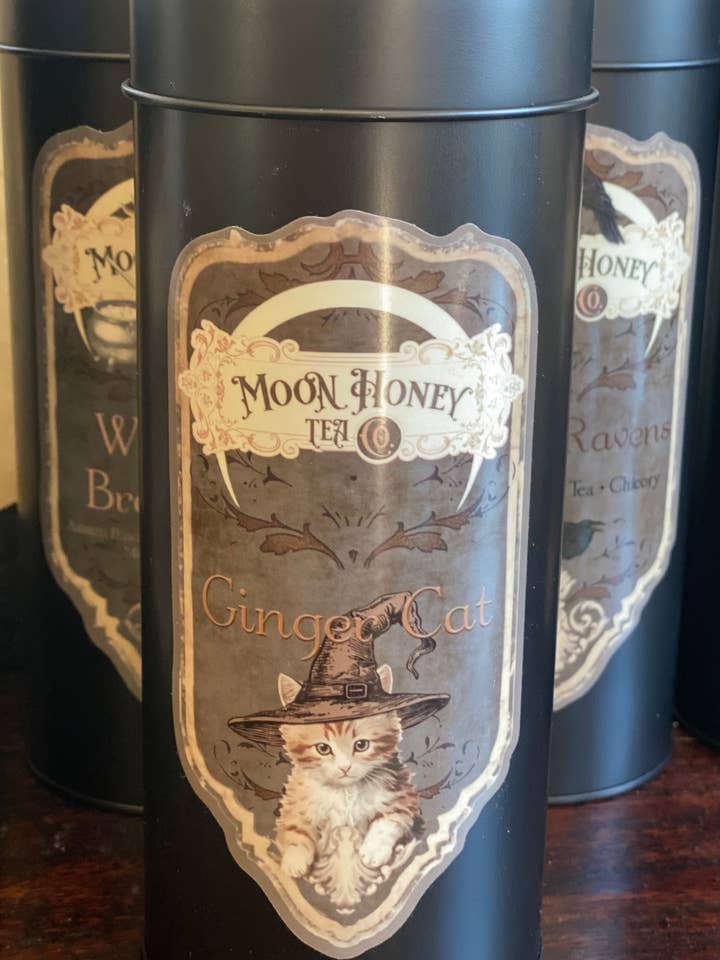 Ginger Cat for wholesale by Moon Honey Tea Co.