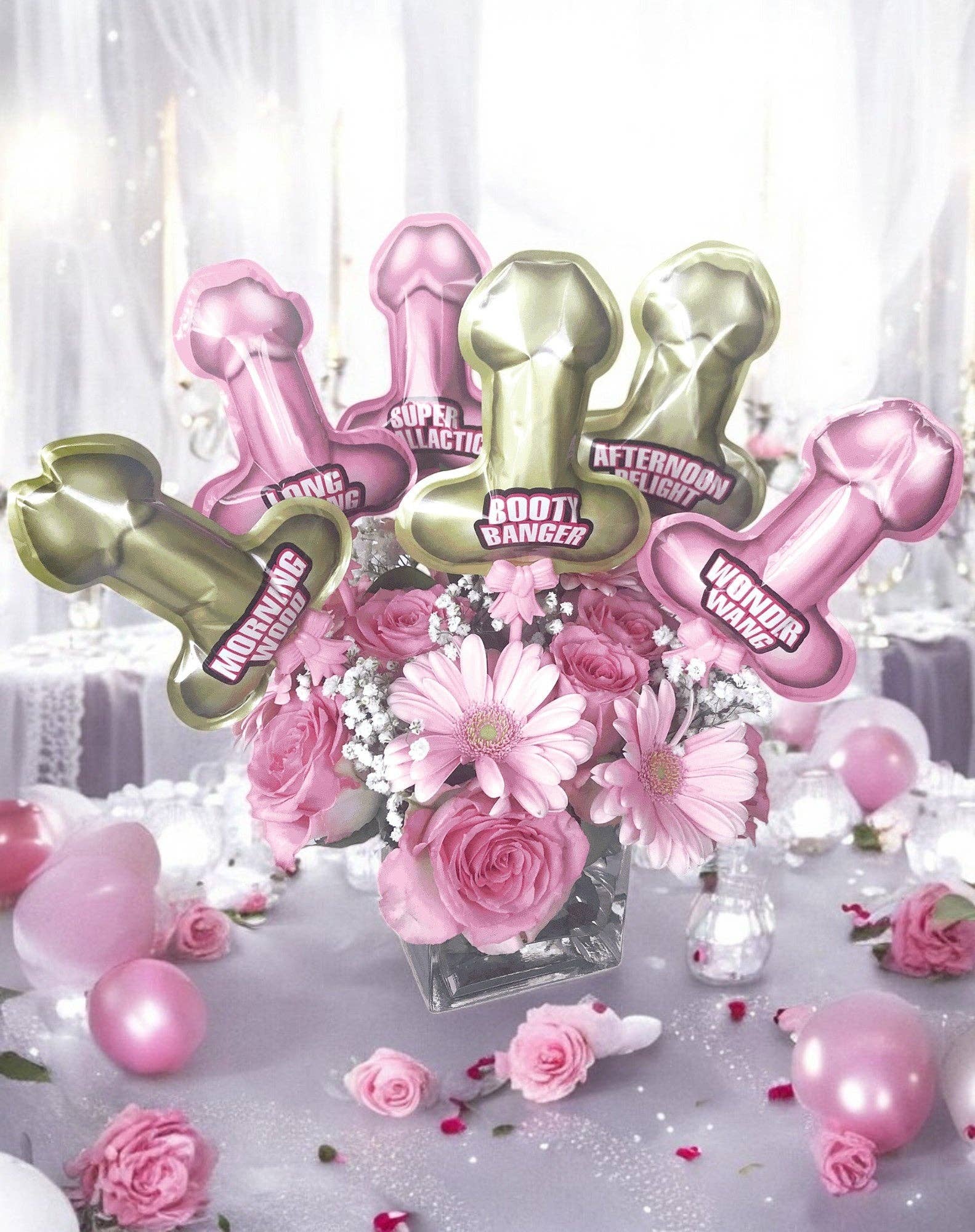 Little Genie Productions - Wholesale Balloon - Glitterati Party Penis Self Inflating Pop-Up Balloons3