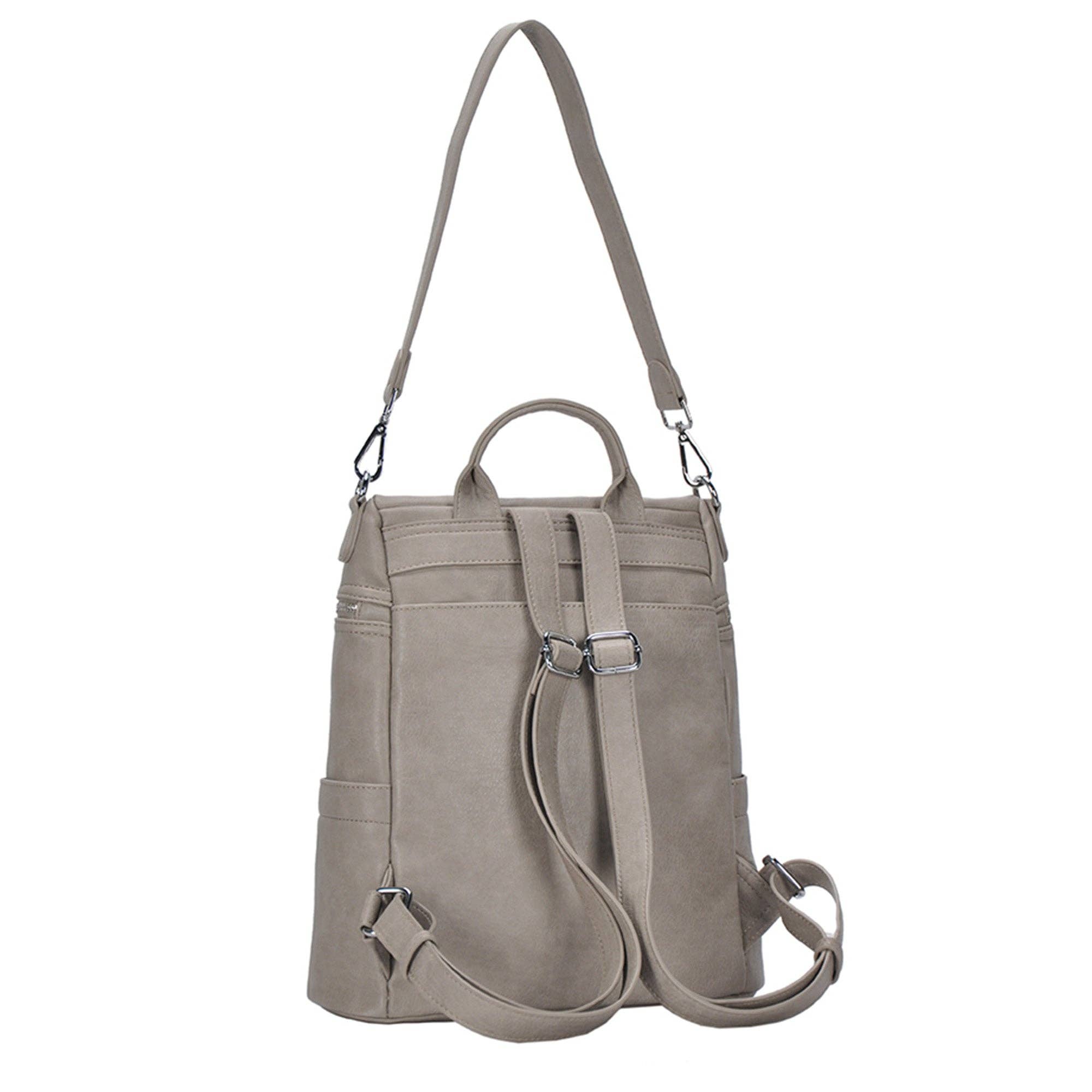 MMS Brands - Wholesale Backpack - Women's - Sienna Utilitarian Shoulder Backpack Purse44