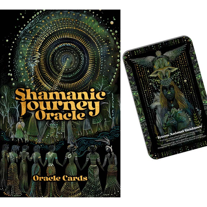 Shamanic Journey Oracle - 22 Oracle Cards - Exploring the shamanic path - By Symbolika - Vision Cards - Divination Tool for wholesale by Ibiza Tarot USA