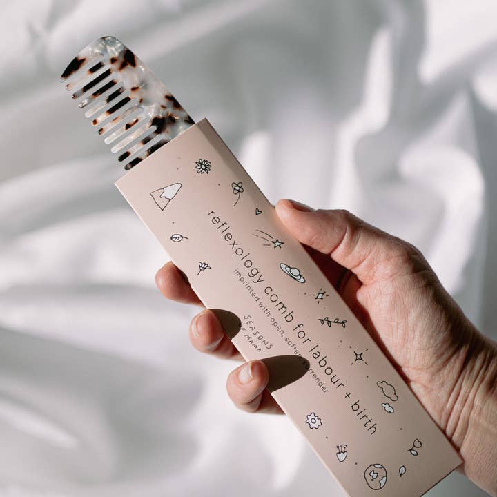 seasons of mama - Wholesale Hair Brush/Comb - Reflexology Comb for Labour + Birth8