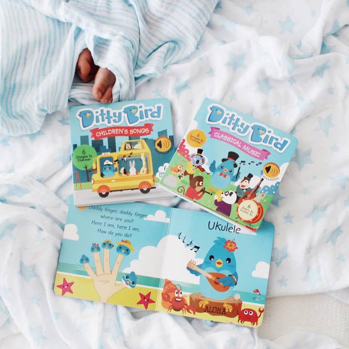Ditty Bird Europe – Großhandel Baby & Toddler Book (0-2) – Baby Book -Ditty Musical Book: Instrumentale Kinderlieder5