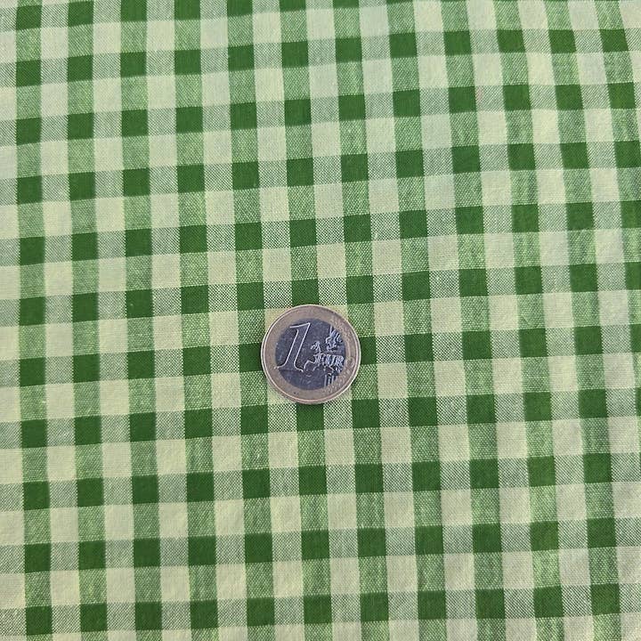 Grön vichy vadderat bokfodral med lime för wholesale av laubelgo