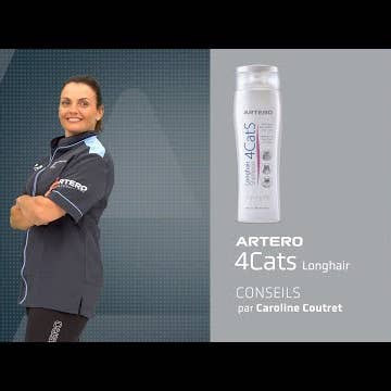 ARTERO USA INC - Wholesale Pet Cleaning Supplies - Artero 4Cats Longhair Shampoo 9 Oz