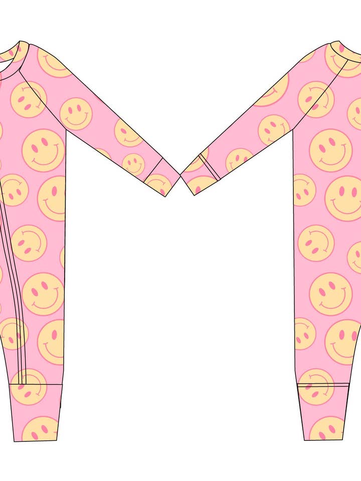 Jensens Jammies - Wholesale Sleepsuit - Baby - Pink Lemonade Zippy2