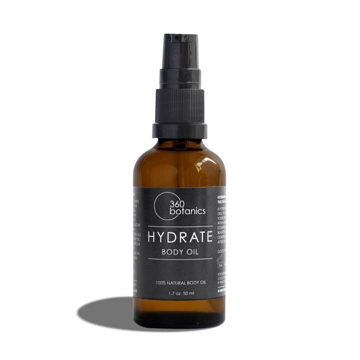 Hydrate Body Oil for wholesale by 360 Botanics