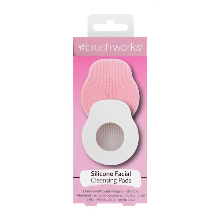 Soinvogue – Engroshandel Makeupfjerner – Brushworks Silikone udrensning Pads - 2 Pack